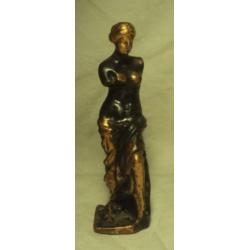 antiek beeldje koper- brons Venus van Milo