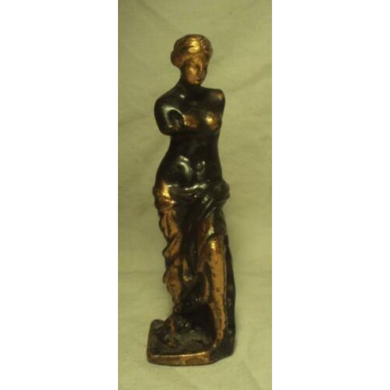 antiek beeldje koper- brons Venus van Milo