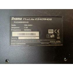 Iiyama ProLite E2409HDS monitor - HDMI - 24 inch Flatscreen