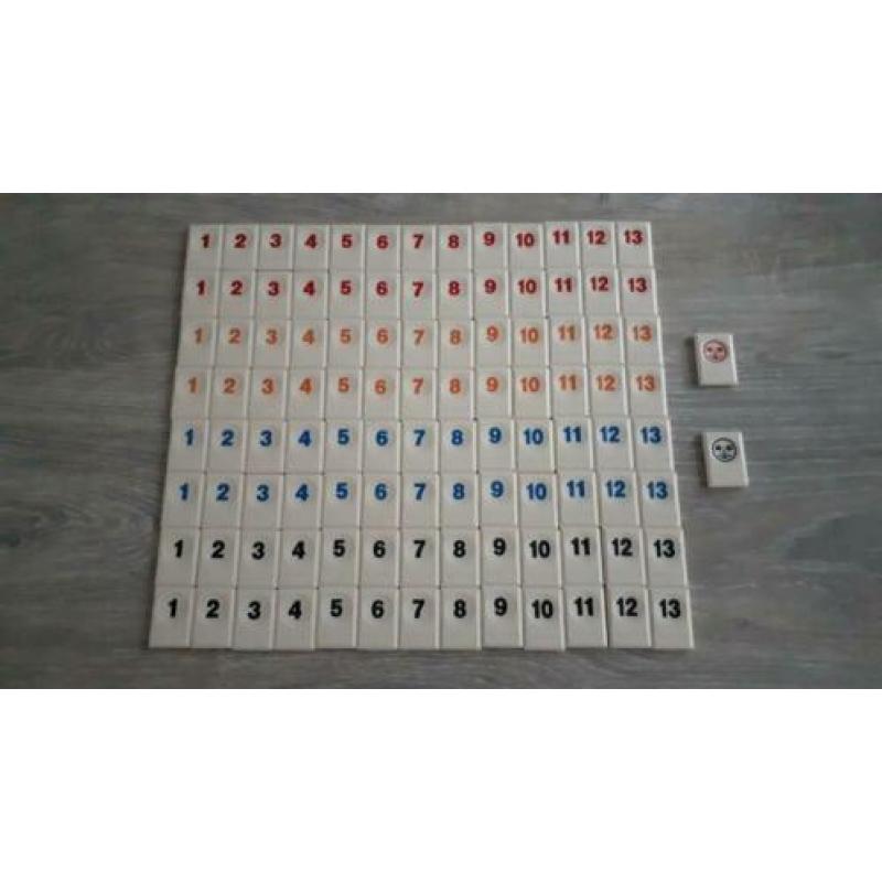 RUMMIKUB GROTE STENEN 40mm X 30mm KOMPLEET en MOOI