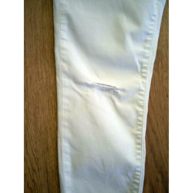 witte MASSIMO DUTTI spijkerbroek mt. 38 used look