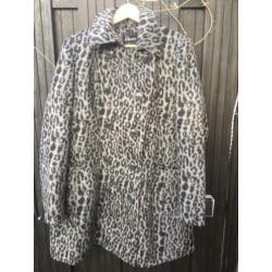 Nieuwe jas maat 46/48 panterprint Miss Etam
