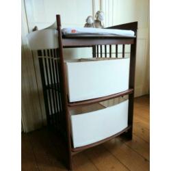 Prachtige Stokke Commode Care Walnoot