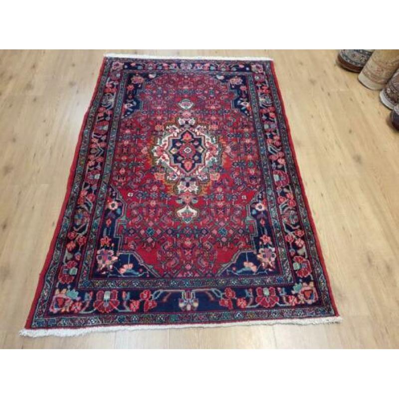 Vintage handgeknoopt perzisch tapijt Hamadan 177x117
