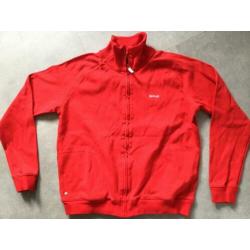 Reebok trainings jack- sport vest ~Dames ~Rood ~mt. L > M
