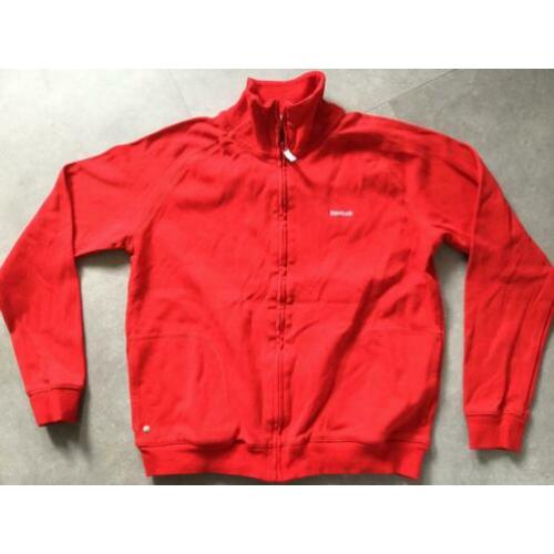 Reebok trainings jack- sport vest ~Dames ~Rood ~mt. L > M