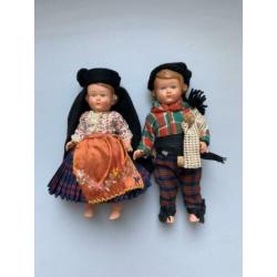 Diverse poppen (antiek)