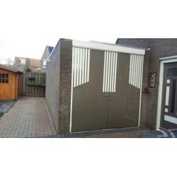 Stalen dubbele garage deur