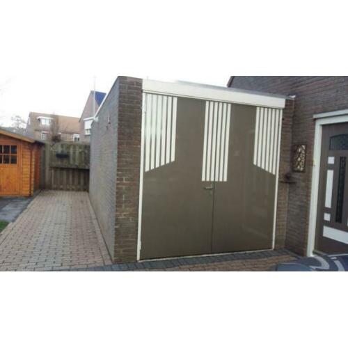 Stalen dubbele garage deur