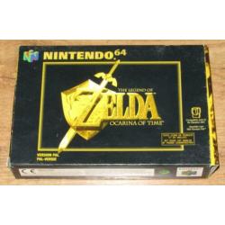 Legend Of Zelda Ocarina Of Time compleet voor Nintendo 64