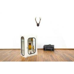 Vintage apothekers vitrine kast vitrine dokterskast