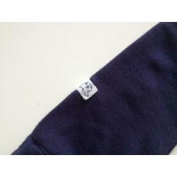 donkerblauw jongens vestje lange mouw maat 80 merk HEMA