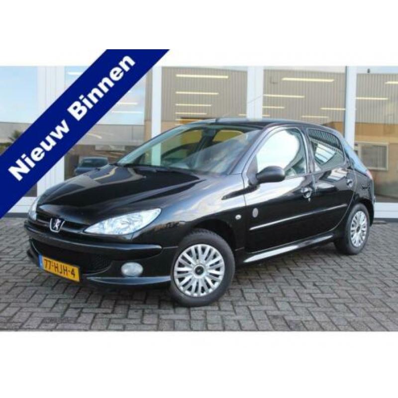 Peugeot 206 1.4 GENERATION, CRUISE CONTROL, AIRCO, STUURBEKR
