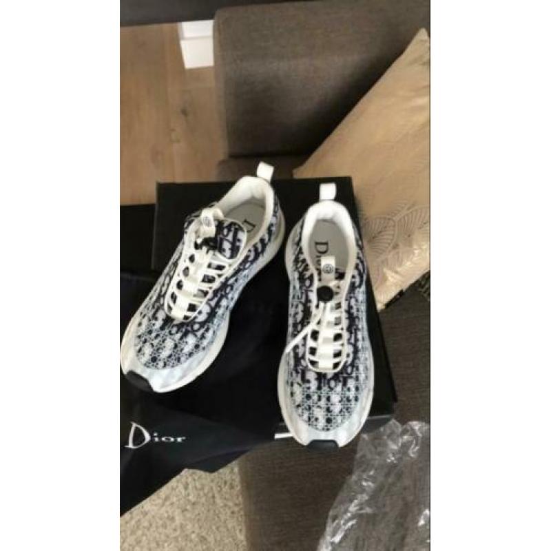 Christian Dior B24 Oblique Sneakers – Zwart/Wit maat 42