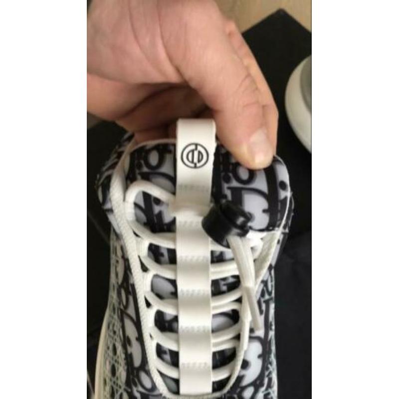 Christian Dior B24 Oblique Sneakers – Zwart/Wit maat 42