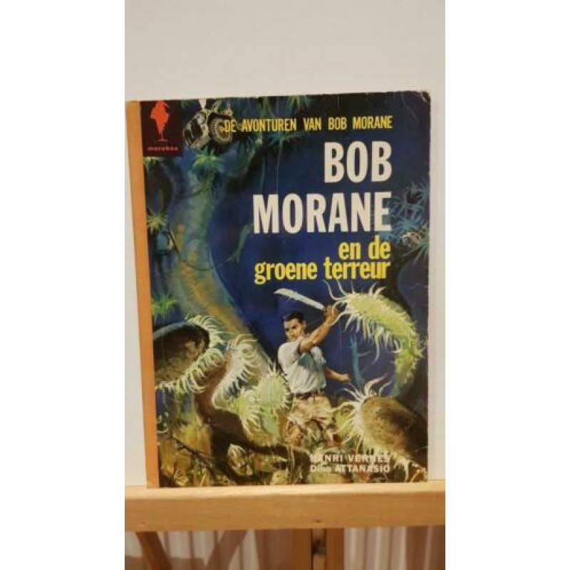 Originele tekening van Bob Morane door Dino Attanasio