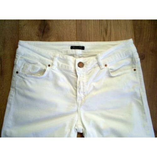 witte MASSIMO DUTTI spijkerbroek mt. 38 used look