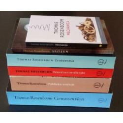 6 boeken van Thomas Rosenboom - o.a. Publieke werken