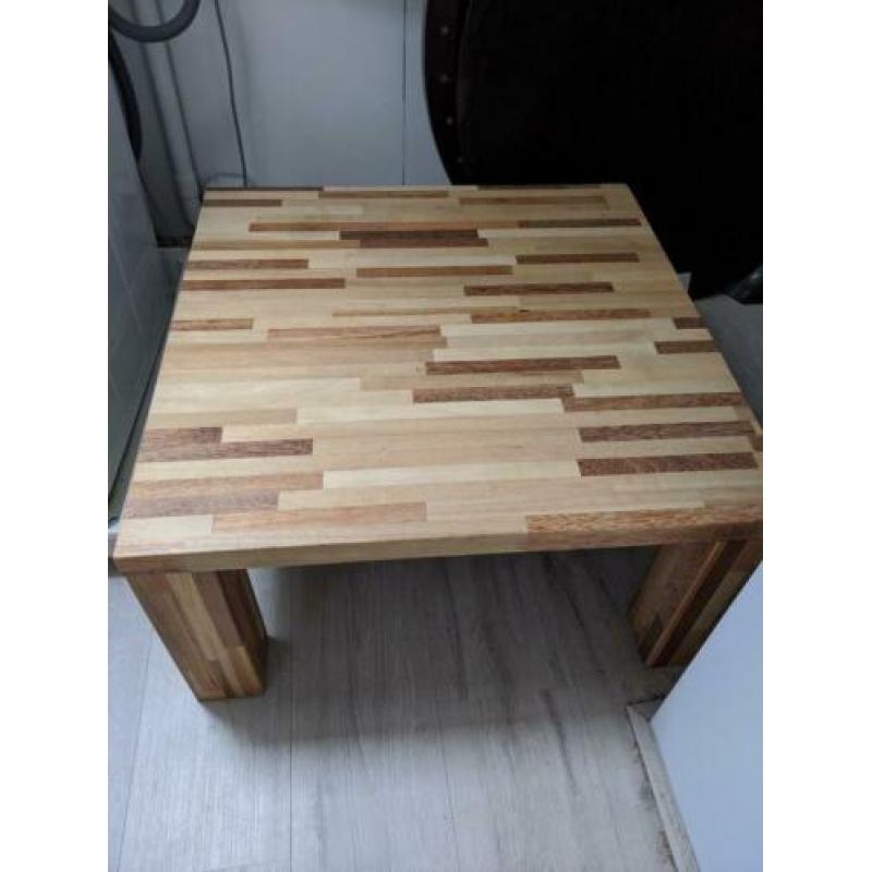 Stevige houten salontafel