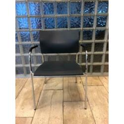 THONET S360 vergaderstoelen, stoel, Grijs, Chrome