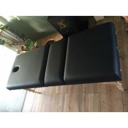 3-zones massagetafel 10 cm matras (zo goed als nieuw)