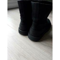 Shabbies amsterdam leer zwart maat 38 Fred de la bretoniere