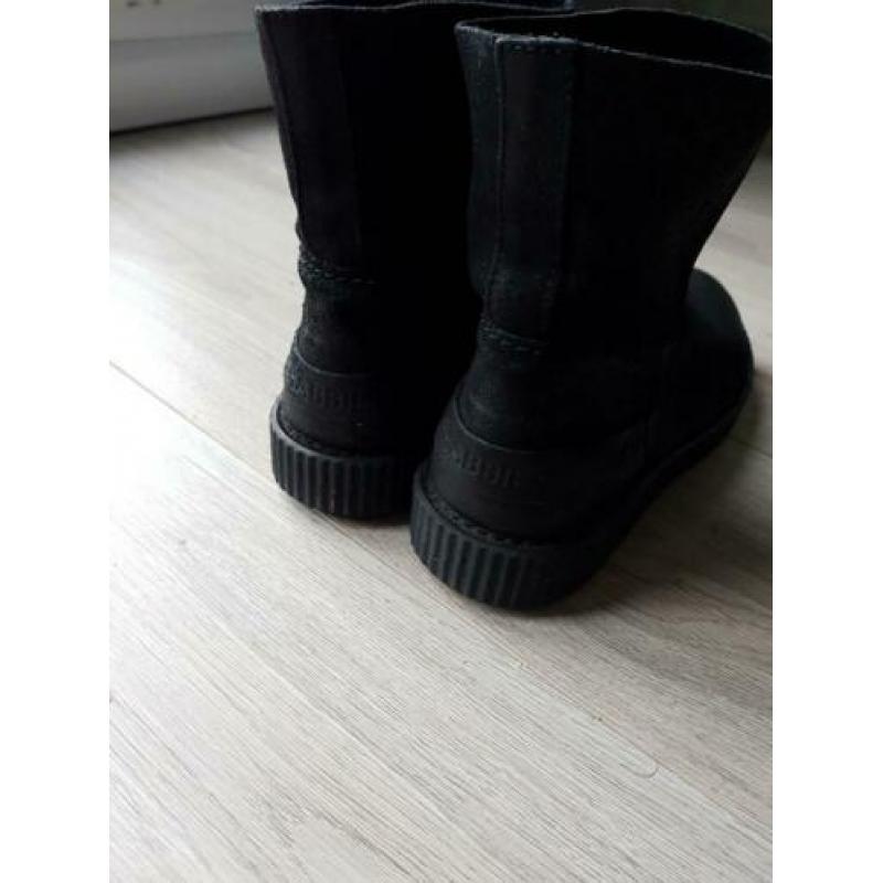 Shabbies amsterdam leer zwart maat 38 Fred de la bretoniere