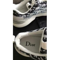 Christian Dior B24 Oblique Sneakers – Zwart/Wit maat 42