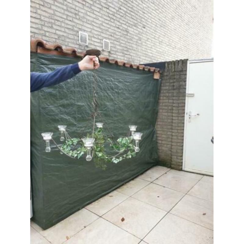 Kroonluchter met kaarsenhouders