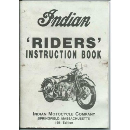 Indian Motorcycles origineel instructieboekje
