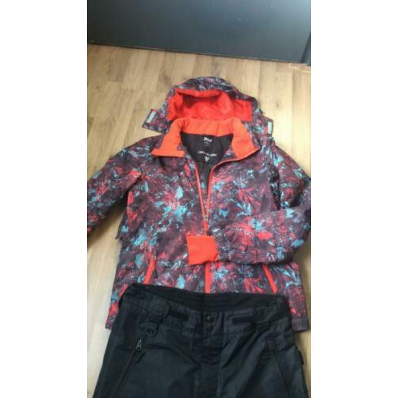 Skipak jas en broek mt 40 dames, ideaal als extra set