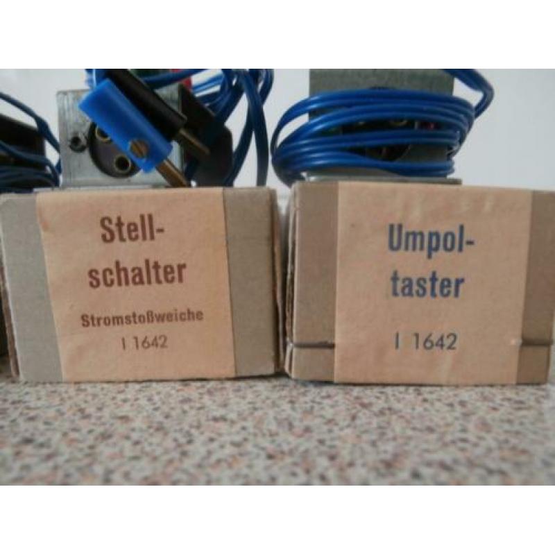 TT Rails + LOKJES - Schakelaars
