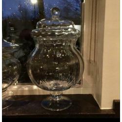 2 RIVIERA MAISON grote glazen potten