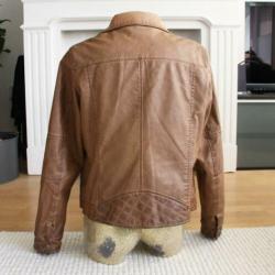 Rino & Pelle Leather Look Jas (Maat 44) winterjas
