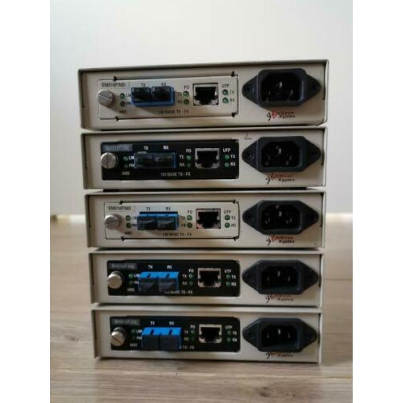10x NBase Fibre Driver (glasconverter)