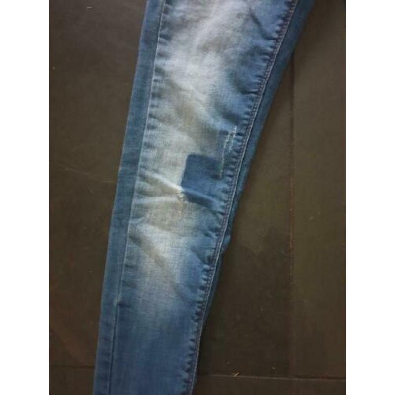 Nieuwstaat dames anti blue skinny jeans stretch mt 24-32
