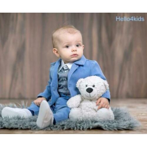 80 bruidsjonker romper doop baby kraamcadeau tussenblauw