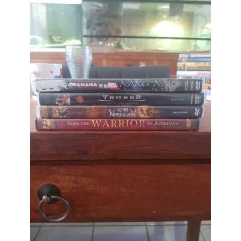 Asiamania DVD's Korea, Thailand , Vietnam, Bhutan, Azie verz