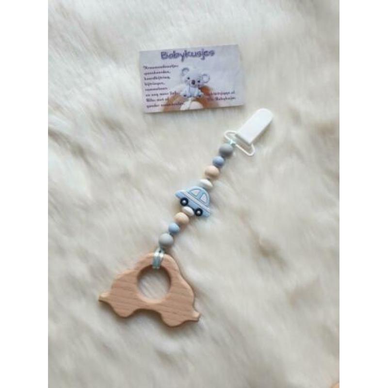 Uniek speenkoord, bijtring, knuffel, buggy hanger