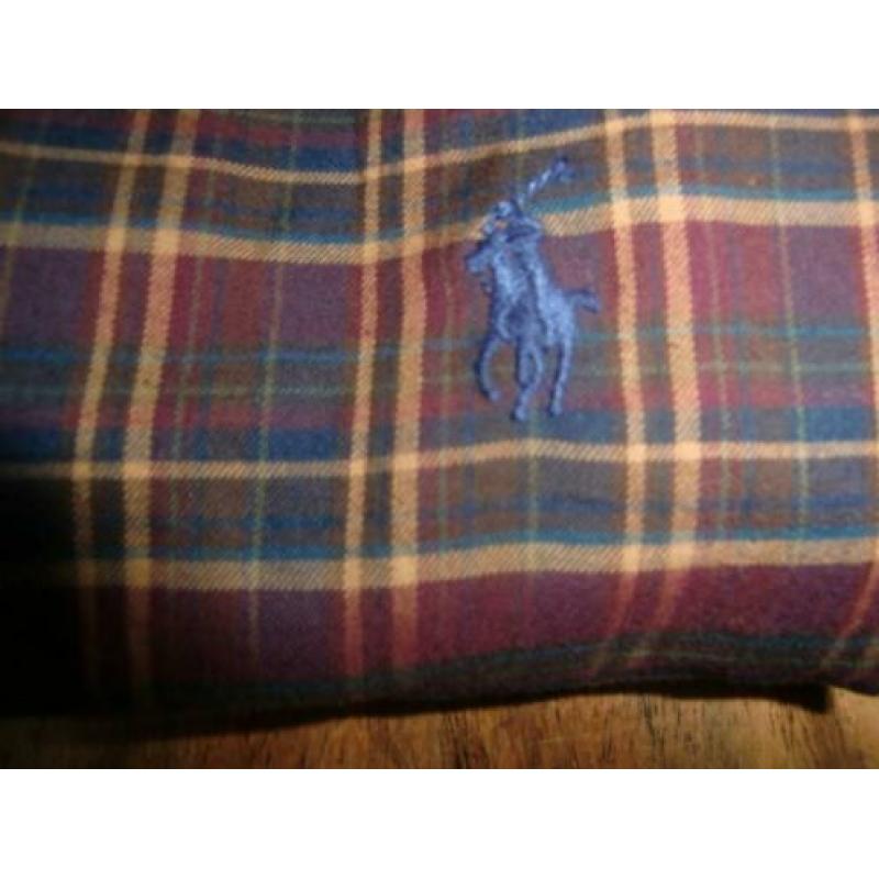 Nieuw heren overhemd Maat XXL Ralph Lauren blouse geruit.