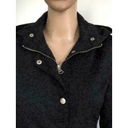 C463 Zara TRF Maat S=36 jas tussenjas winter zwart