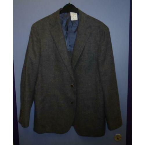 Suit supply blauw grijs gemêleerd wollig colbert S 46 29688