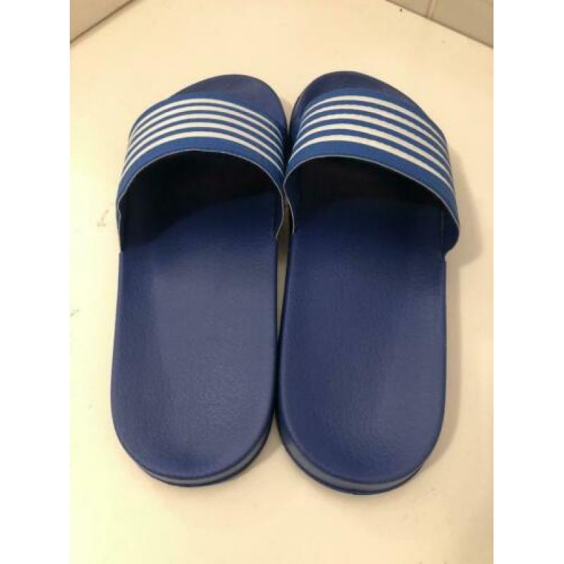 badslippers maat 40 blauw nieuw