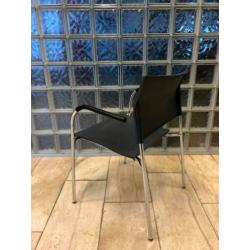 THONET S360 vergaderstoelen, stoel, Grijs, Chrome