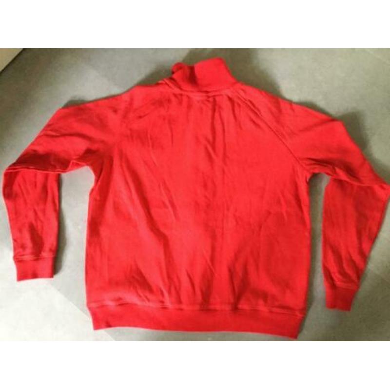 Reebok trainings jack- sport vest ~Dames ~Rood ~mt. L > M