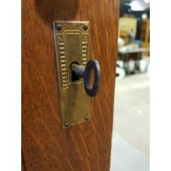 Vintage/Industriële kledingkast, Demontabele art deco kast
