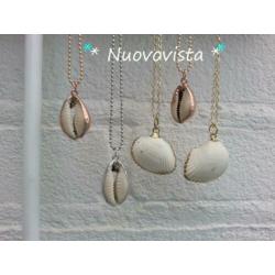 Nieuw **Boho Ibiza Gold Dipped Shell Kettingen. Verguld