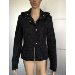 C463 Zara TRF Maat S=36 jas tussenjas winter zwart