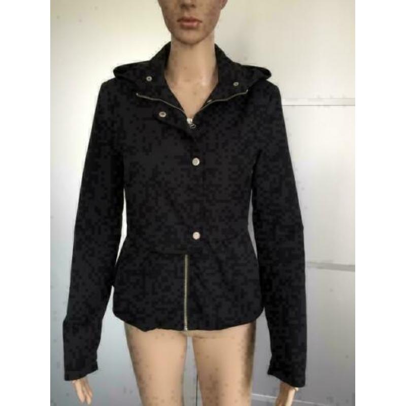 C463 Zara TRF Maat S=36 jas tussenjas winter zwart