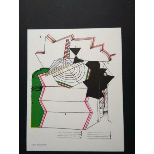 Lucio del Pezzo litho 1967